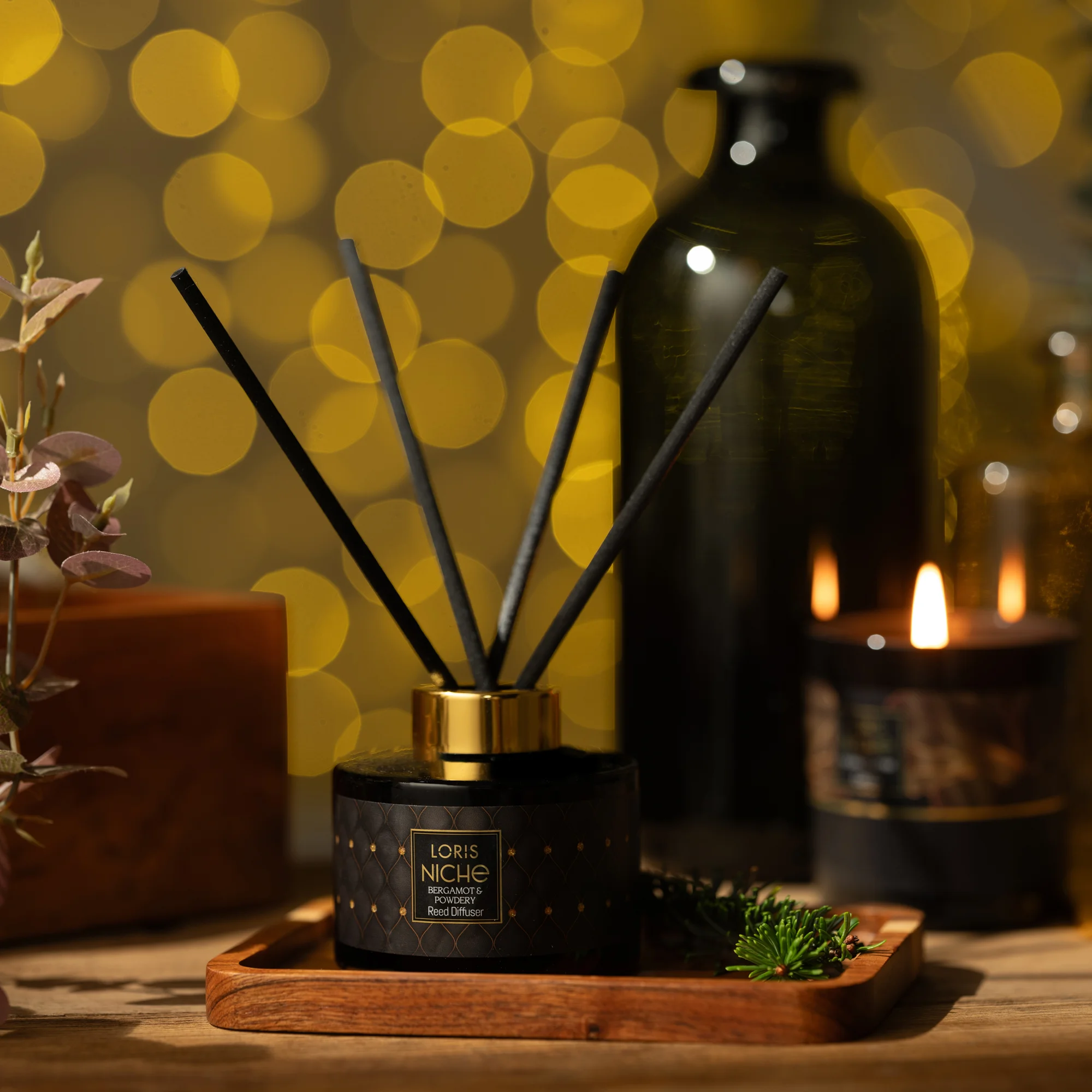 Niche Reed Diffuser (Bergamot & Pudrigt)