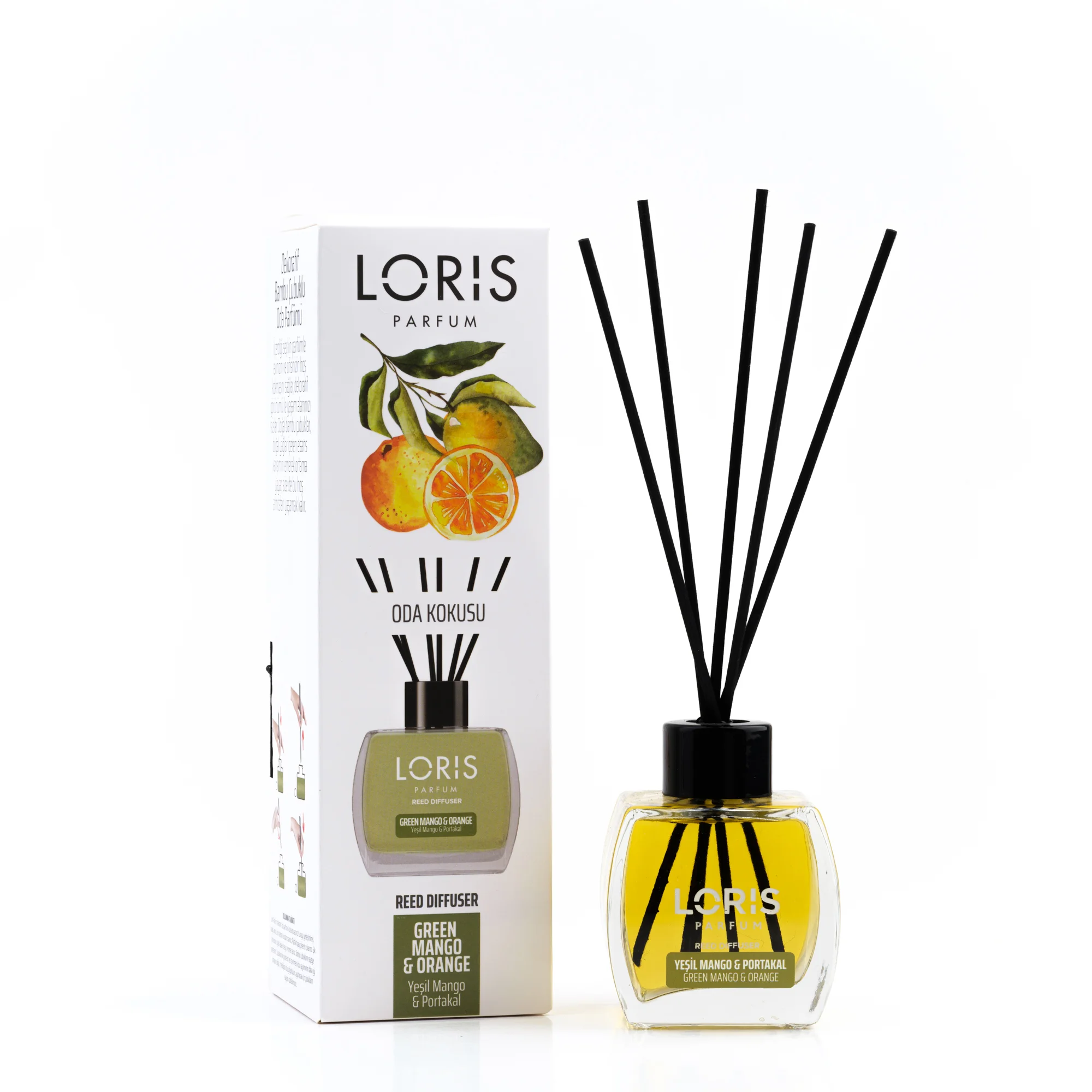 Reed Diffuser (Grön Mango & Apelsin)