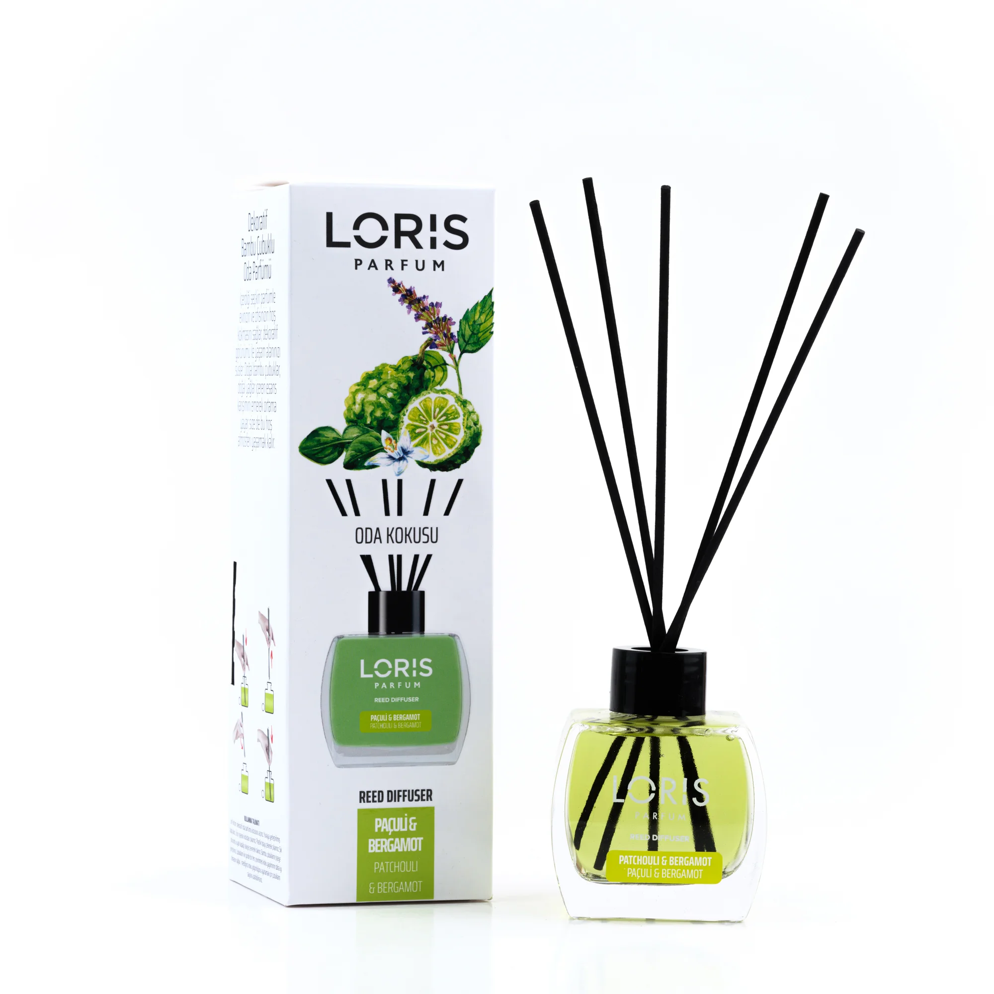 Reed Diffuser (Patchouli & Bergamot)