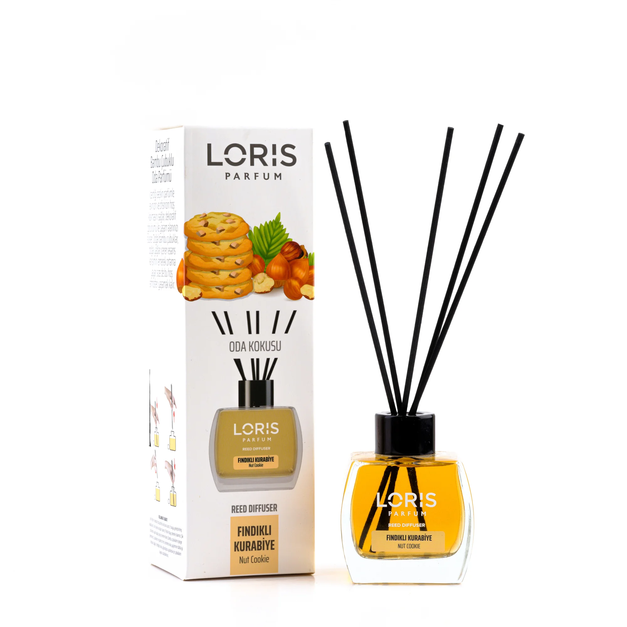 Reed Diffuser (Nut & Cookie)