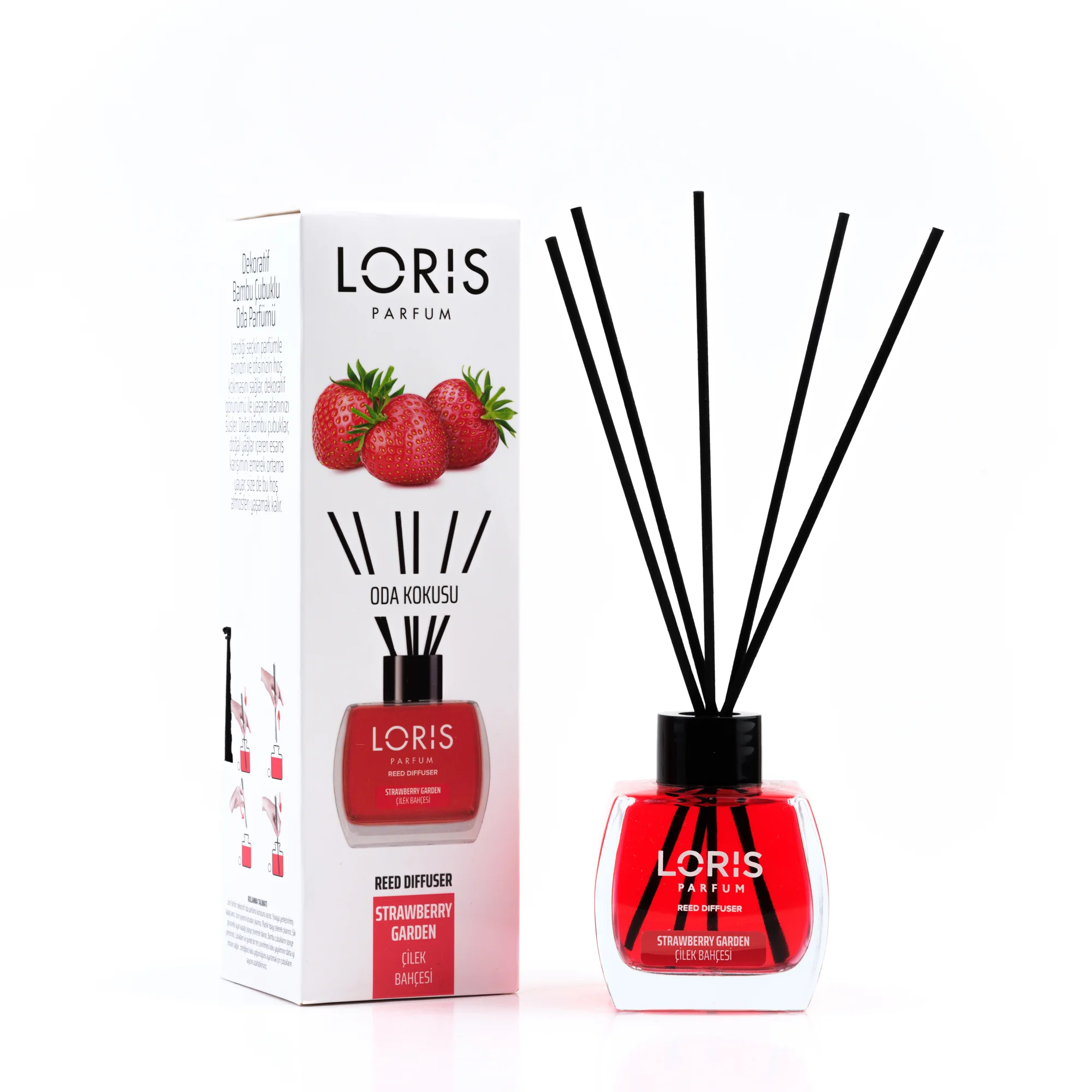 Reed Diffuser (Strawberry Garden)