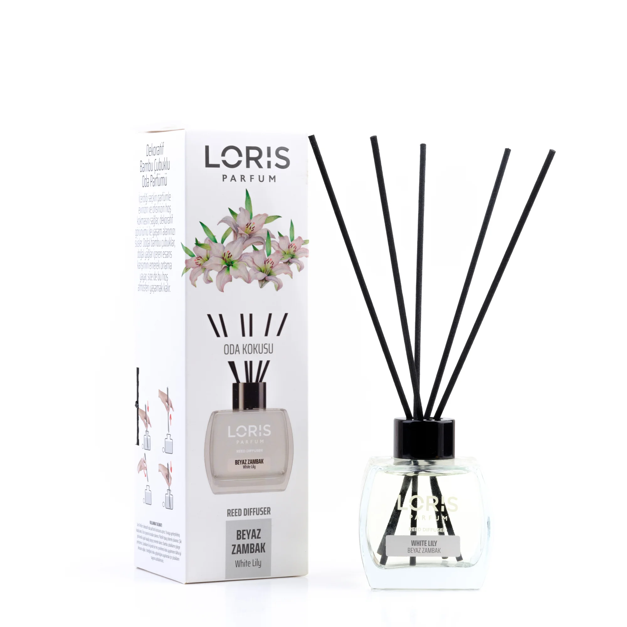 Reed Diffuser (Vit Lilja)